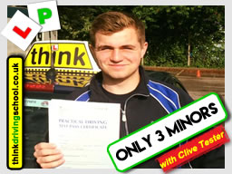 driving lessons Guildford Clive Tester think driving school June 2017