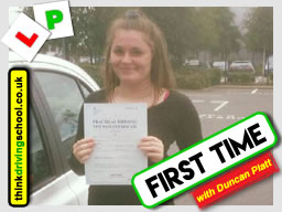 driving lessons Bracknell Stephen Towell think driving school August 2017
