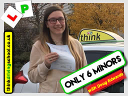 Passed B+E with Doug at think driving school