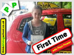 Passed with think driving school in June 2015