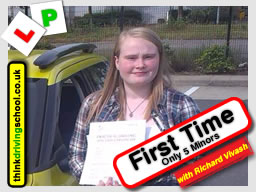 Passed with think driving school in June 2016
